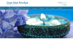 Desktop Screenshot of carpediempsicologia.com